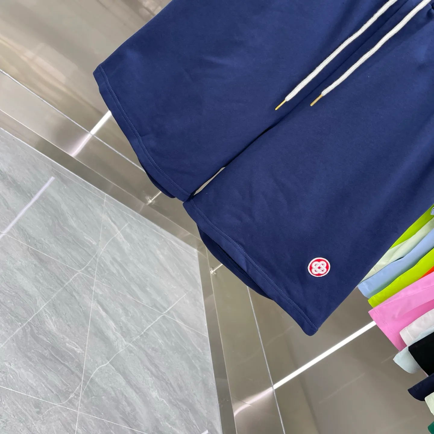 CASABLANCA Logo Factory ：Black White Royal Blue Pink Light Blue Sizes：S M L XL XXL